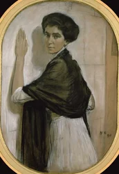 Porträt der Gräfin Olsufjewa, 1911